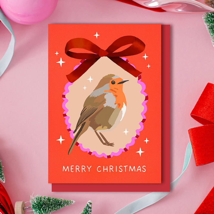 Robin Christmas Card