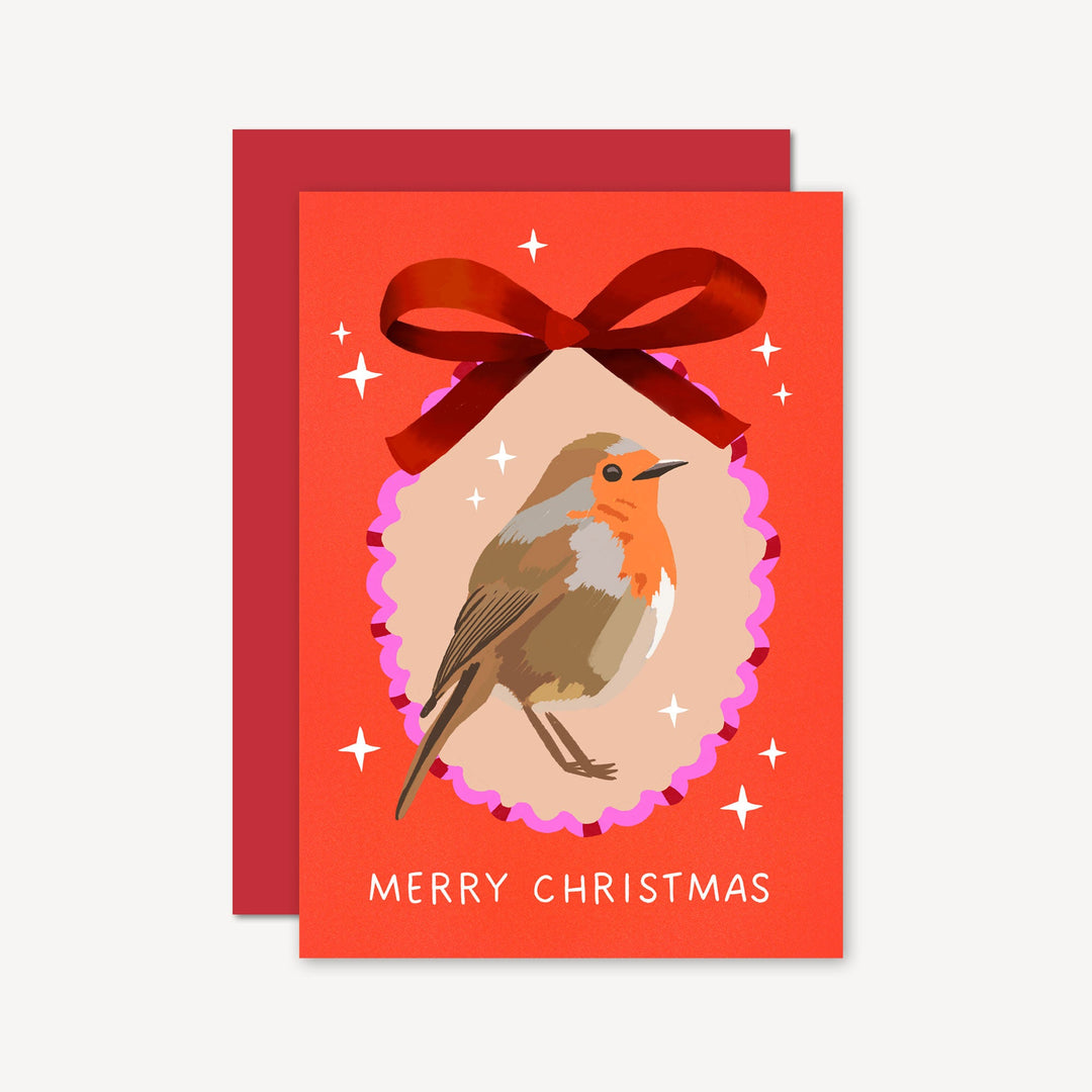 Robin Christmas Card